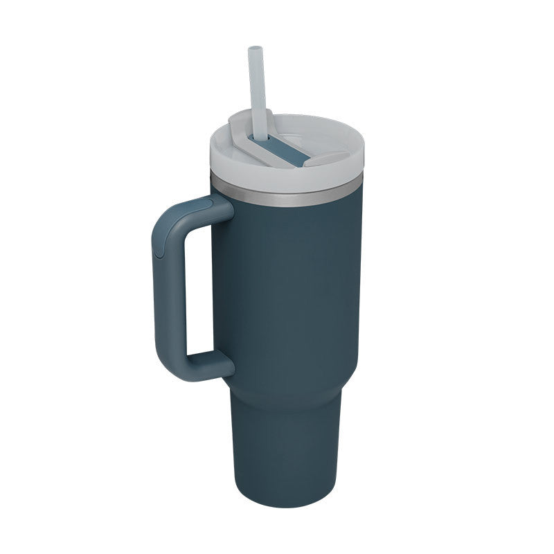Insulation Cup With Handle | Stainless Steel Water Bottle - Frazeshop