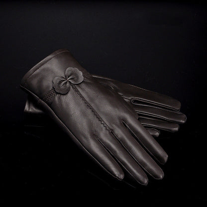 Woman's Luxury Gloves - Frazeshop