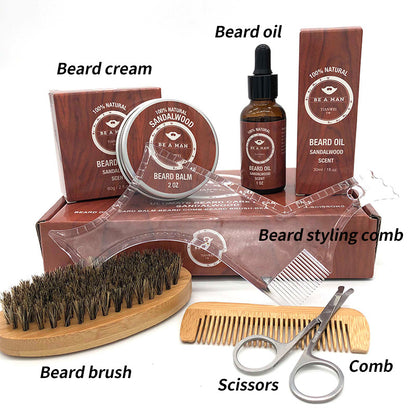 Men's Full Beard Care Set - Frazeshop