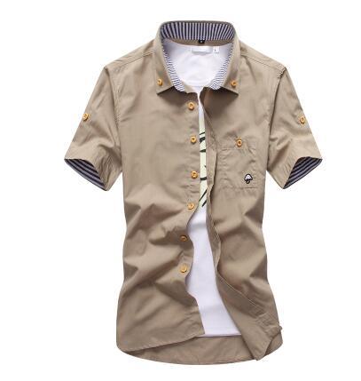 Embroidery Mens Shirts - Frazeshop