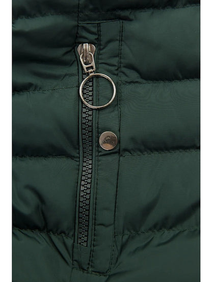Women's Plush Hooded Mid-length Coat - Frazeshop