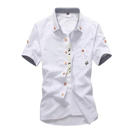 Embroidery Mens Shirts - Frazeshop