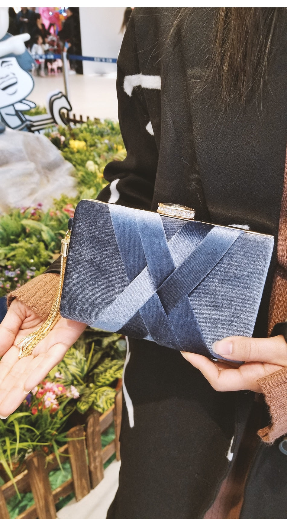 Top Quality Suede Clutch/Purse - Frazeshop