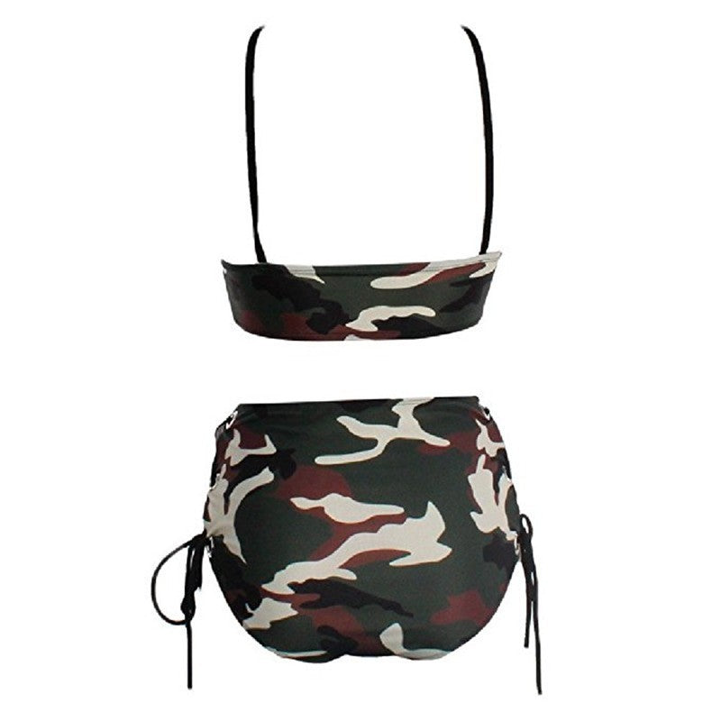 Women's Sexy Camouflage Swimsuit Bikini - Frazeshop