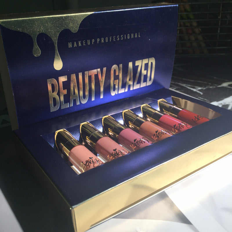 Beauty glazed 6 lipstick set - Frazeshop