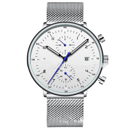Men's Stainless Steel Wrist Watch - Frazeshop