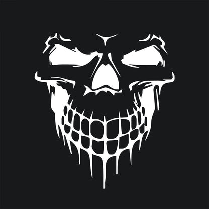 Hood Sticker Side Door Sticker Skull Head Reflective Car Sticker - Frazeshop