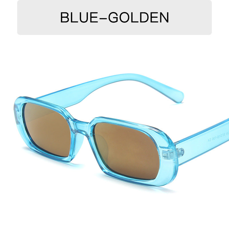 Retro Small Frame Sunglasses | Colorful Fashion Sunglasses - Frazeshop