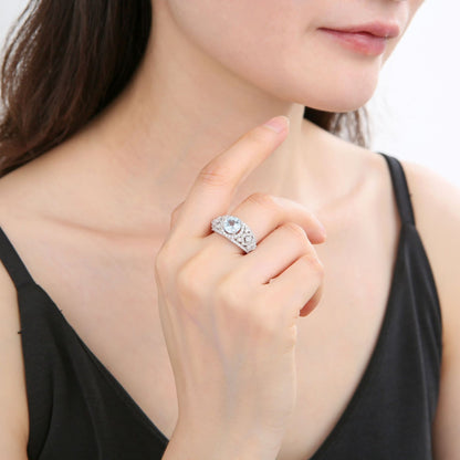 Natural Gemstone Crystal Ring Jewelry - Frazeshop