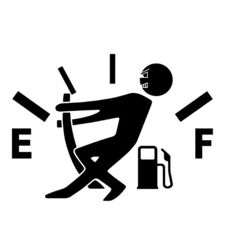 Funny Car Sticker Pull Fuel Tank Pointer Ef Fuel Tank  Car Sticker Fuel Tank Vinyl Sticker Decal - Frazeshop