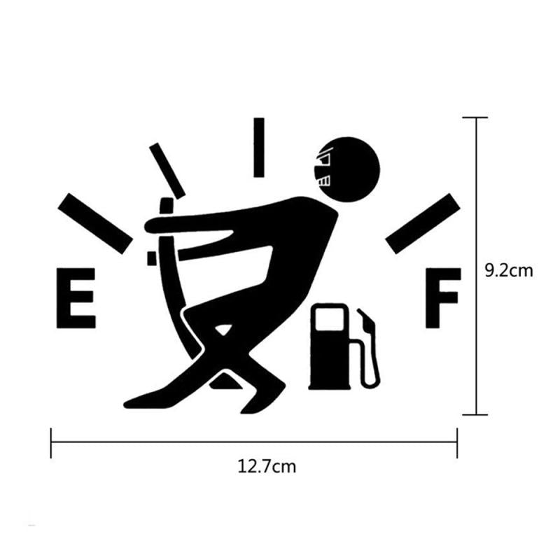 Funny Car Sticker Pull Fuel Tank Pointer Ef Fuel Tank  Car Sticker Fuel Tank Vinyl Sticker Decal - Frazeshop