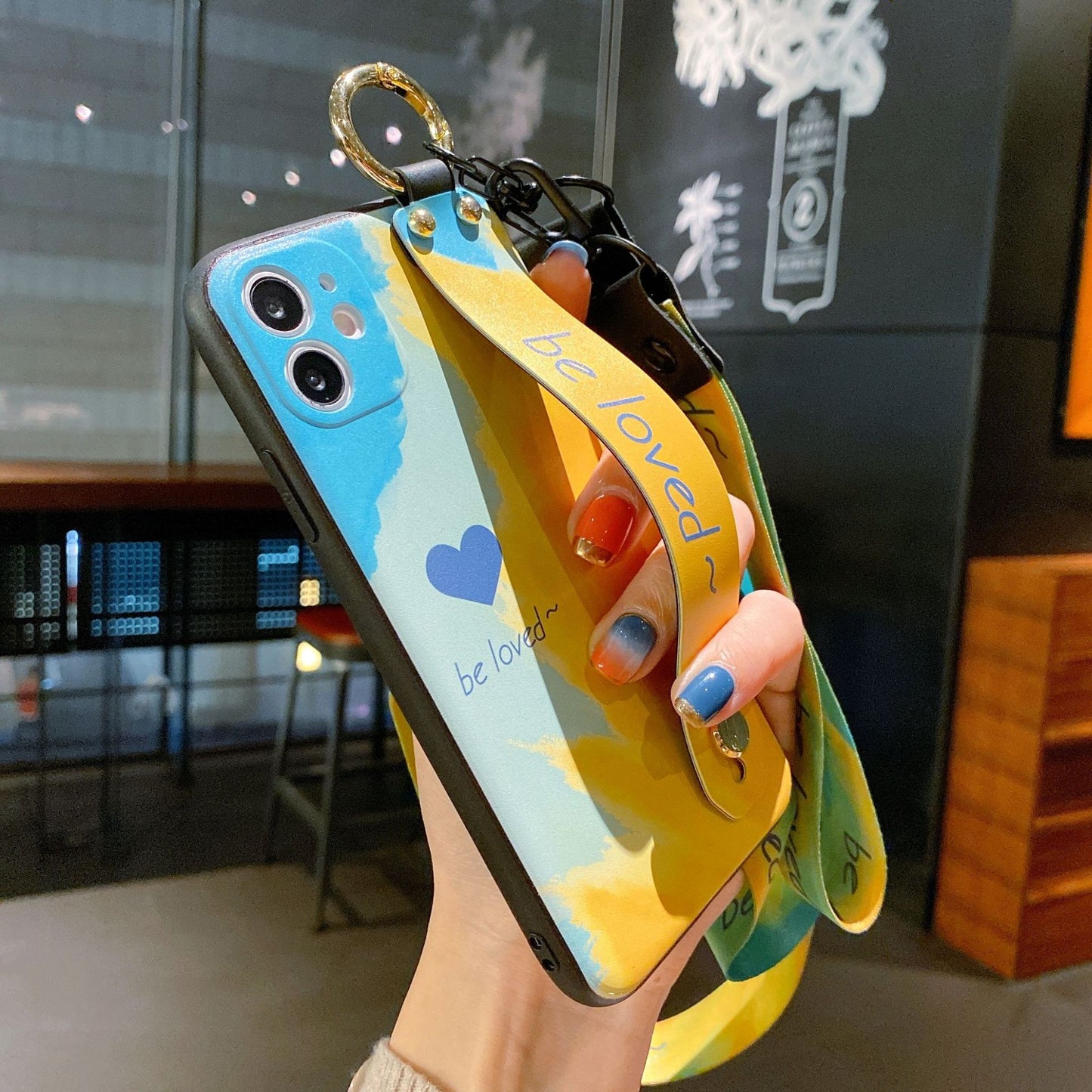 Watercolor Wristband Phone Case - Frazeshop