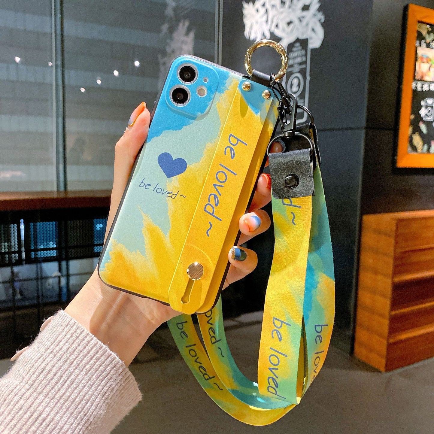 Watercolor Wristband Phone Case - Frazeshop