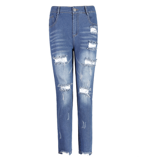 Women's mid-rise jeans - Frazeshop