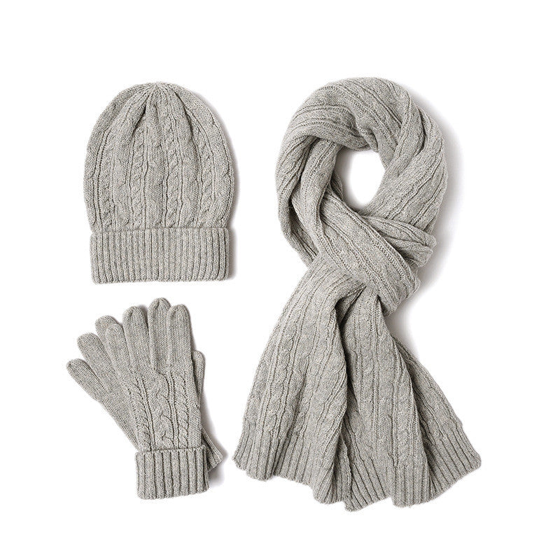 Hat/Scarf/Gloves Luxury Collection - Frazeshop