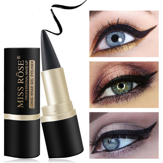 Waterproof Black Eyeliner Liquid Eye Liner Pen Pencil Gel Beauty Makeup Cosmetic Eyelashes Waterproof Eye Liner Makeup Tool - Frazeshop