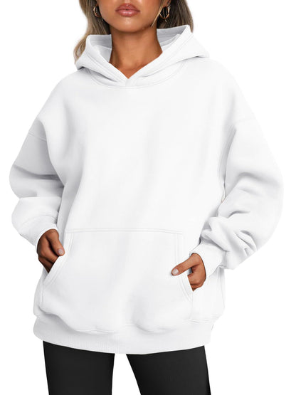 Women's Oversized Hoodies (Fleece w/Pocket) - Frazeshop