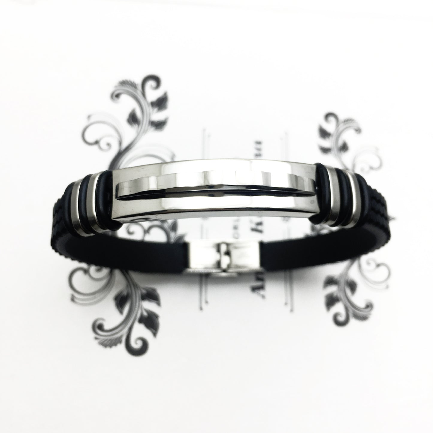 Zap Stainless Steel Men's Bracelet - Frazeshop