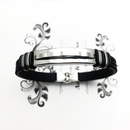 Zap Stainless Steel Men's Bracelet - Frazeshop