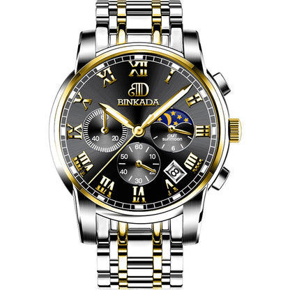 Men's Fashion Quartz Watch Waterproof - Frazeshop