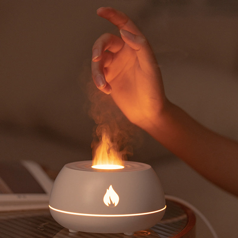 Flame Humidifier/Aromatherapy Diffuser (7 Colors) - Frazeshop