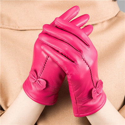 Woman's Luxury Gloves - Frazeshop
