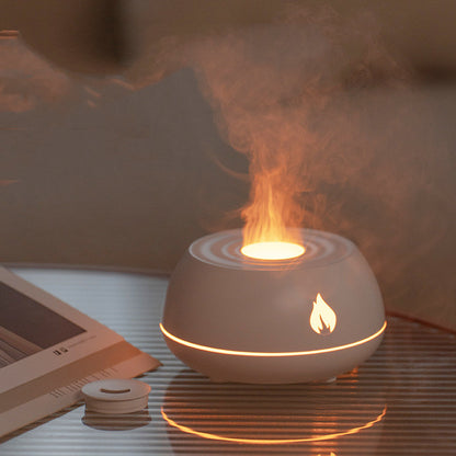 Flame Humidifier/Aromatherapy Diffuser (7 Colors) - Frazeshop