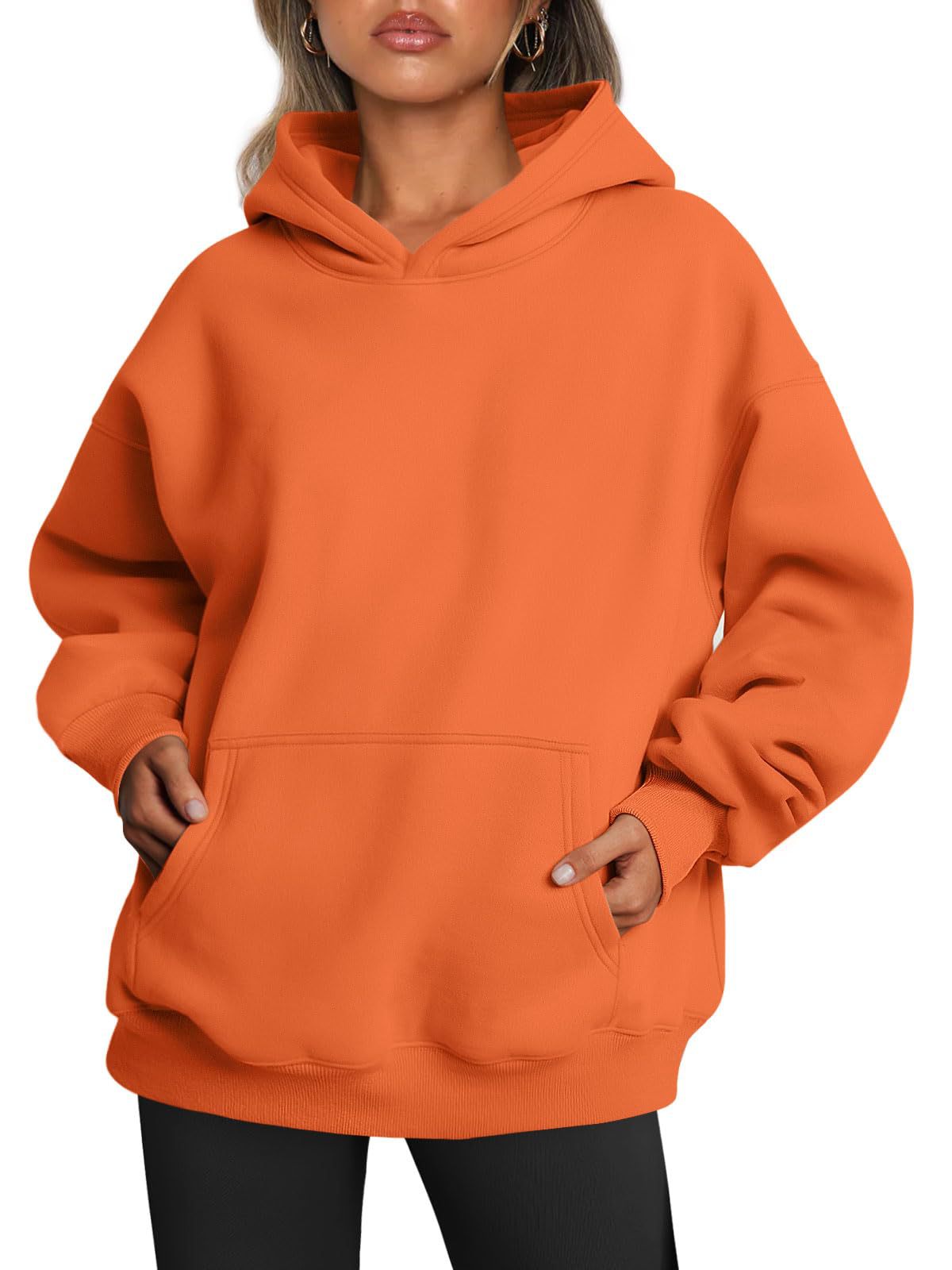 Women's Oversized Hoodies (Fleece w/Pocket) - Frazeshop