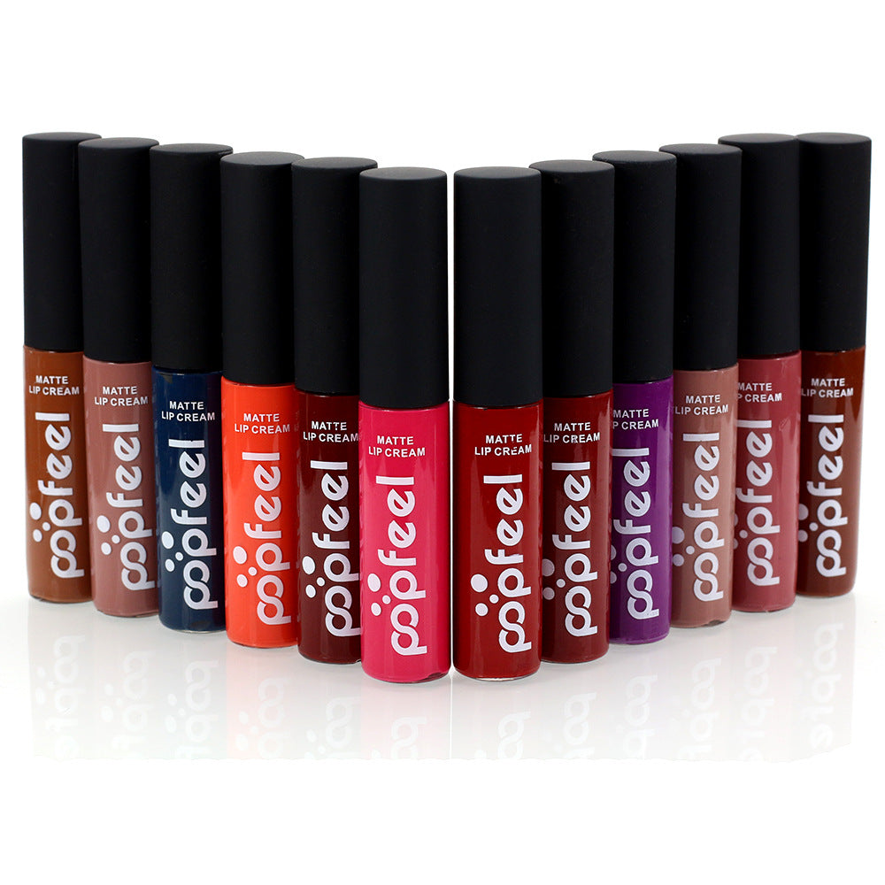 Matte Lip Gloss/ Lipstick (12pcs) - Frazeshop