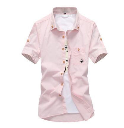 Embroidery Mens Shirts - Frazeshop