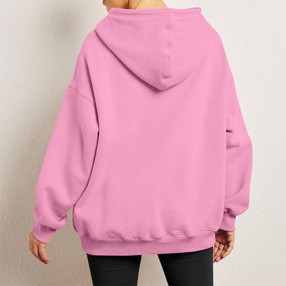 Women's Oversized Hoodies (Fleece w/Pocket) - Frazeshop