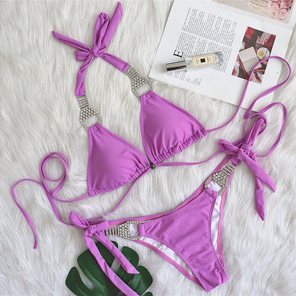 New Bikini Luxury Rhinestone Swimsuit - Frazeshop