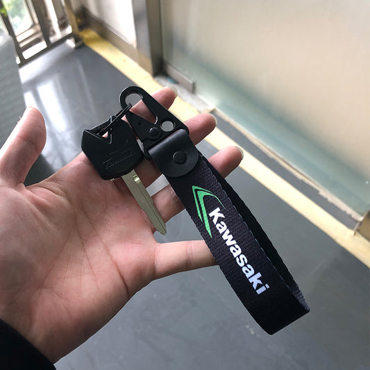 Kawasaki Series Keychain Rope Aluminum - Frazeshop