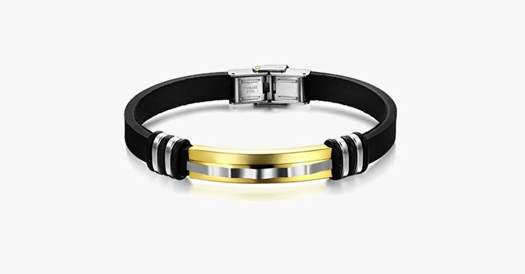 Zap Stainless Steel Men's Bracelet - Frazeshop