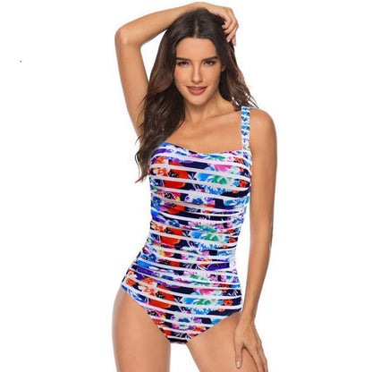 Women's Swimwear with Solid Shoulder Straps - Frazeshop