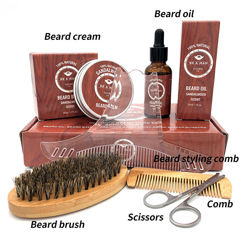 Men's Full Beard Care Set - Frazeshop