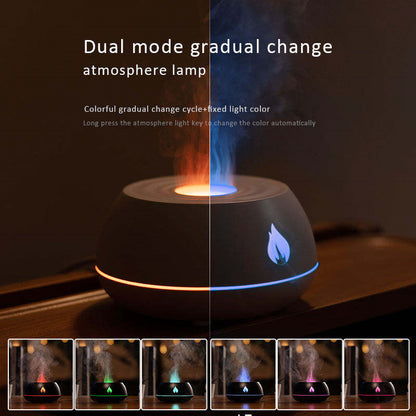 Flame Humidifier/Aromatherapy Diffuser (7 Colors) - Frazeshop