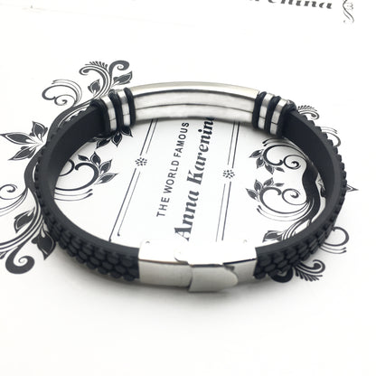 Zap Stainless Steel Men's Bracelet - Frazeshop