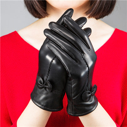 Woman's Luxury Gloves - Frazeshop