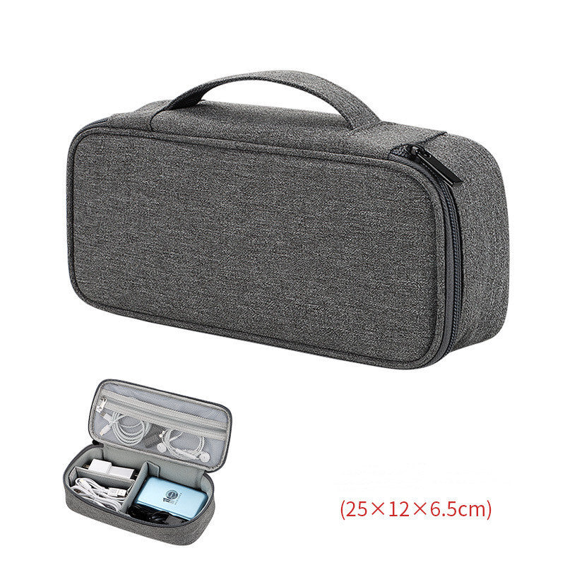 Multifunctional Mobile Phone Digital Accessories Polyester Oxford Cloth Storage Bag - Frazeshop