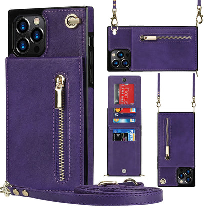 Zipper Crossbody Phone Case - Frazeshop