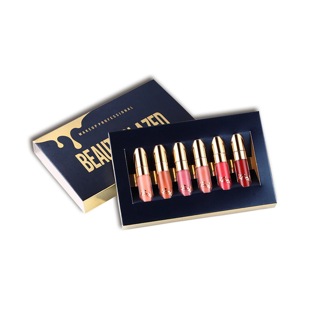 Beauty glazed 6 lipstick set - Frazeshop