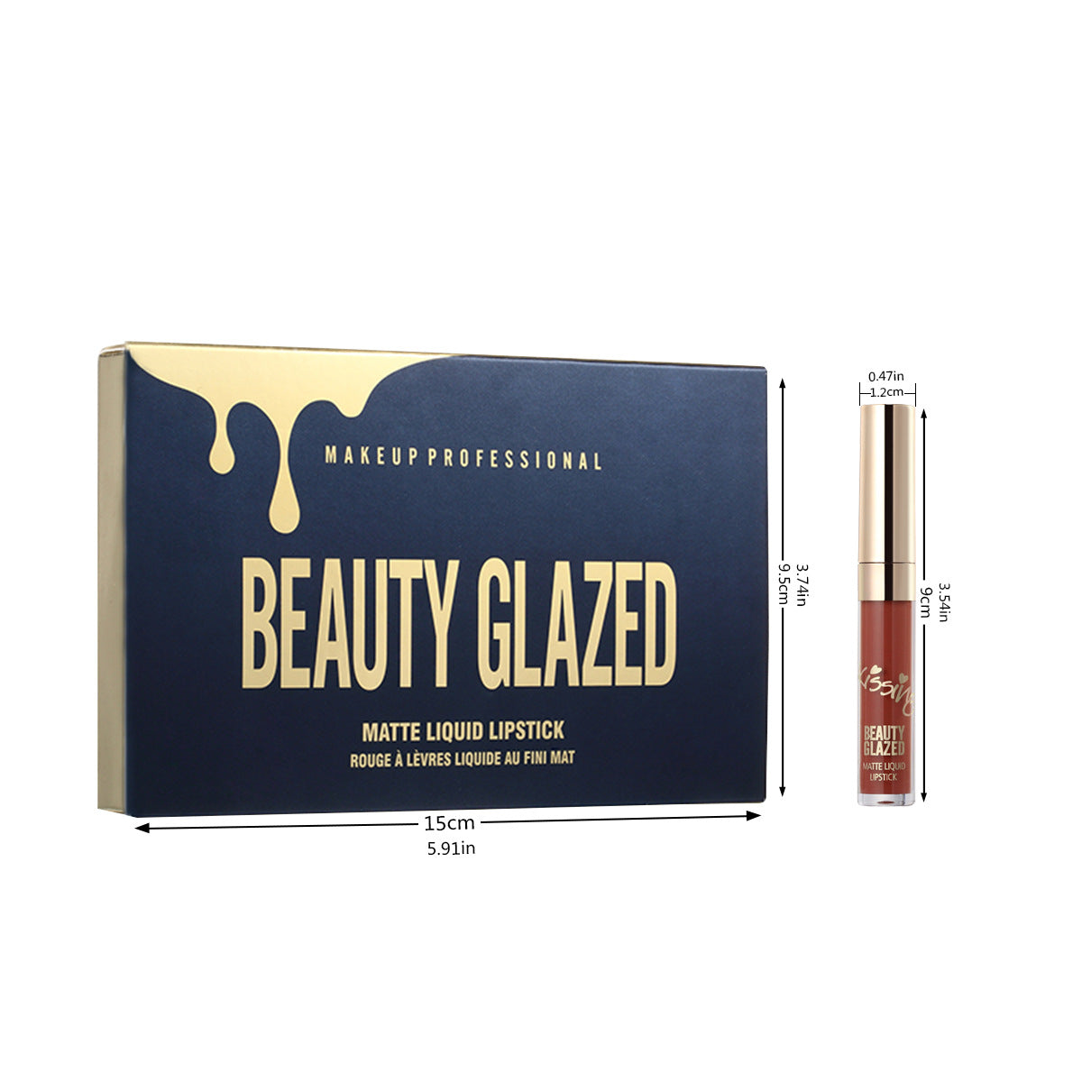 Beauty glazed 6 lipstick set - Frazeshop