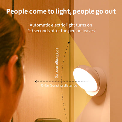 Rotating Corridor/Garage/Wardrobe Light (Motion Sensor Night Light) - Frazeshop