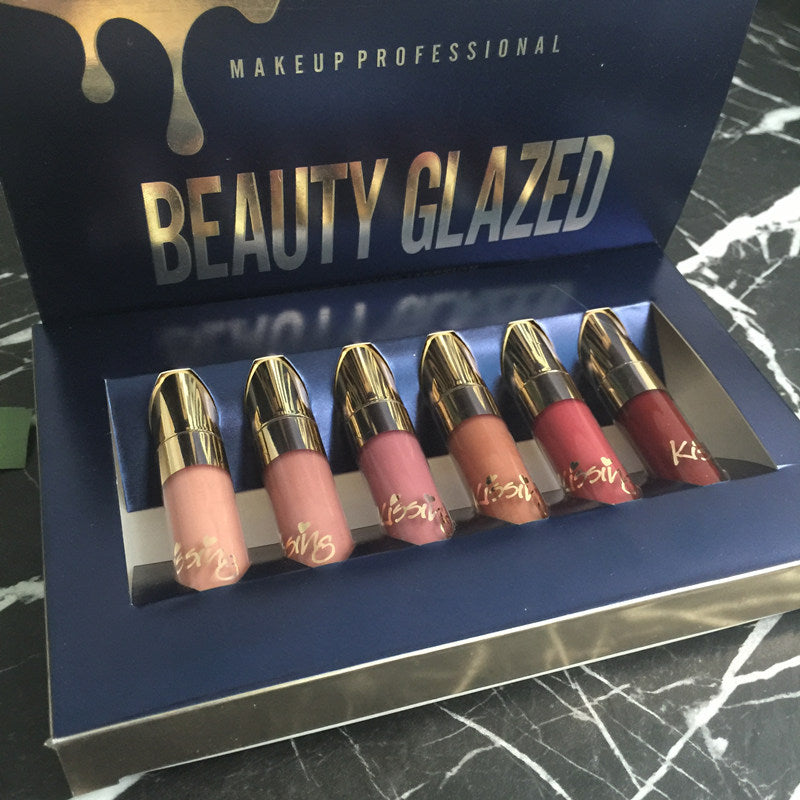 Beauty glazed 6 lipstick set - Frazeshop