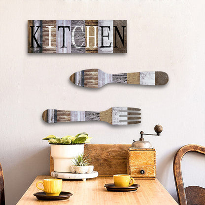 Home Decor Wooden Sign Pendant Kitchen Dining Room - Frazeshop