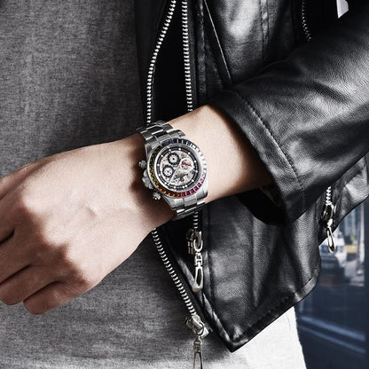 Men's Stainless-Steel Watch - Frazeshop