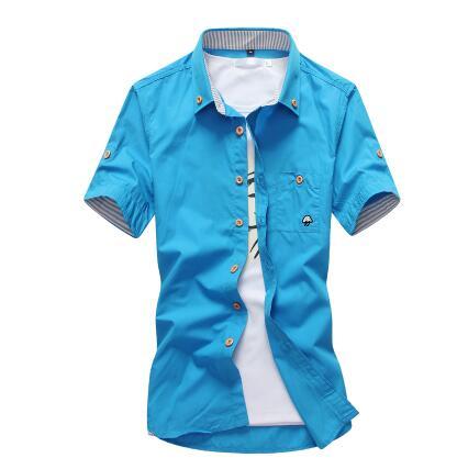 Embroidery Mens Shirts - Frazeshop