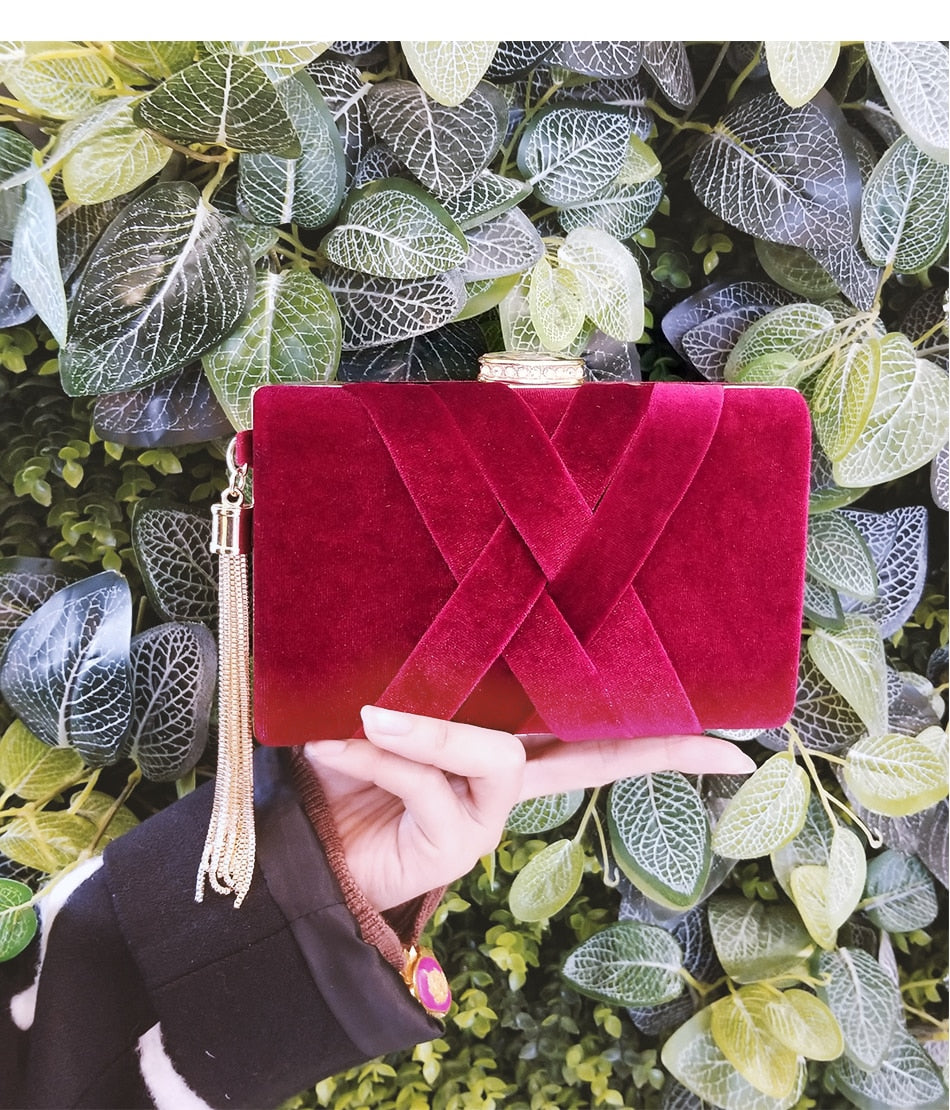 Top Quality Suede Clutch/Purse - Frazeshop