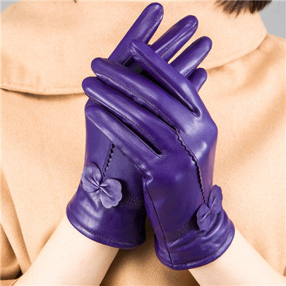 Woman's Luxury Gloves - Frazeshop